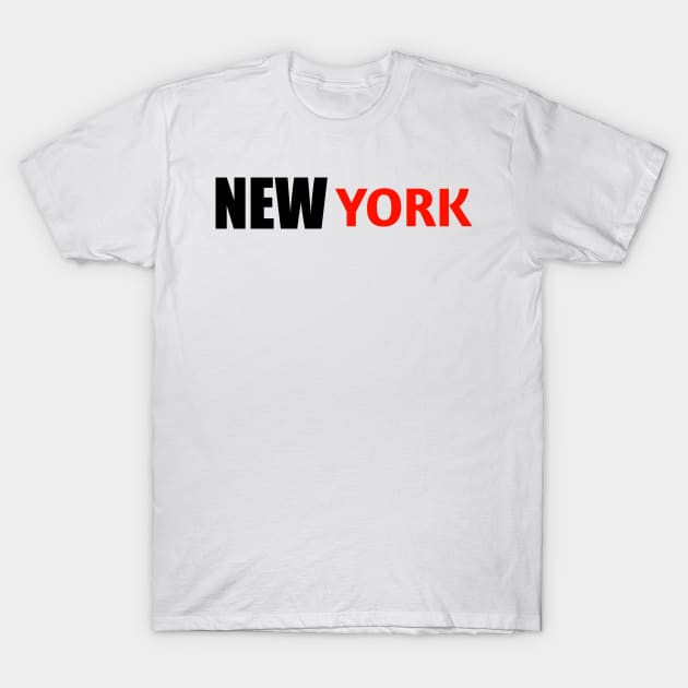 New York T-Shirt by Younis design 